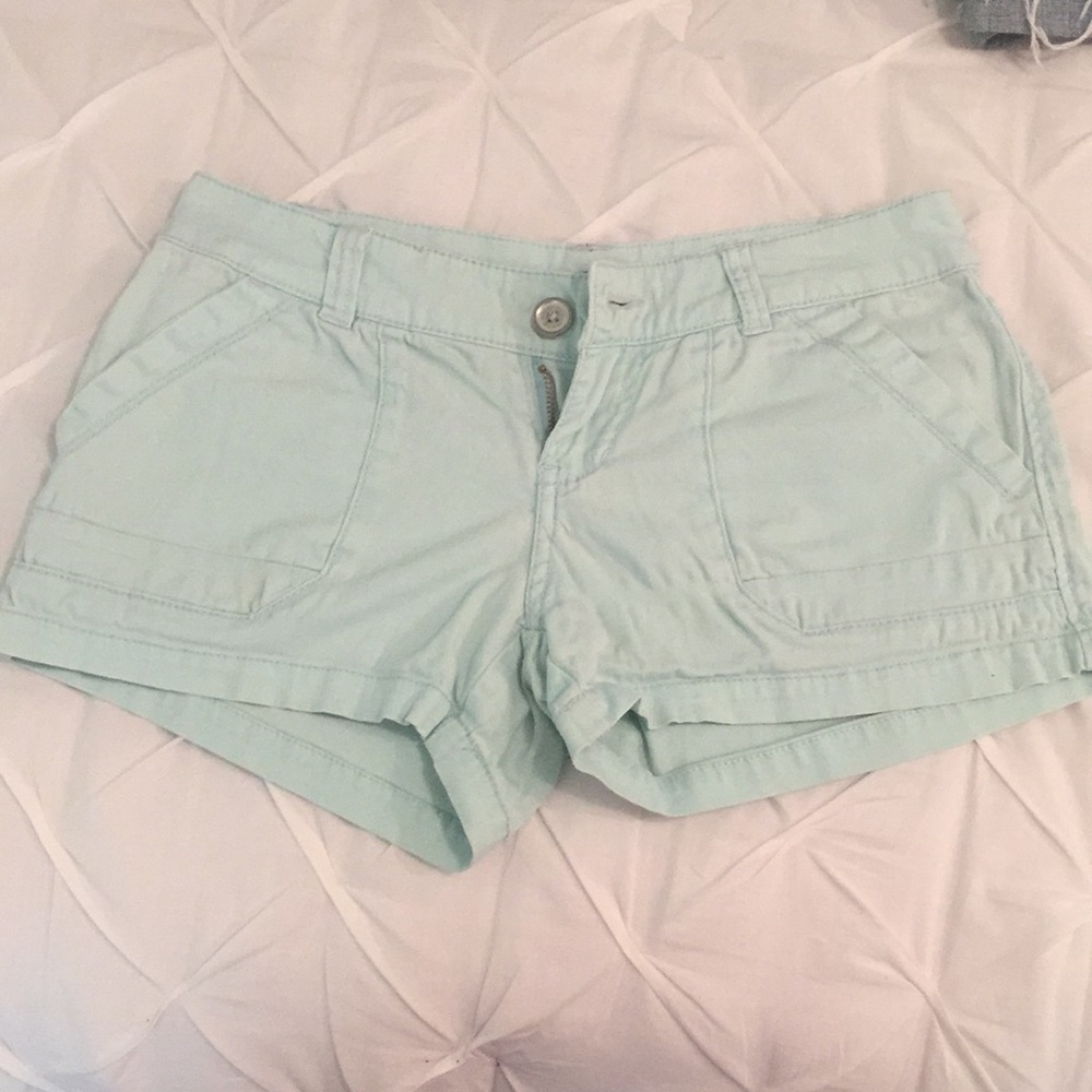 union bay light aqua shorts